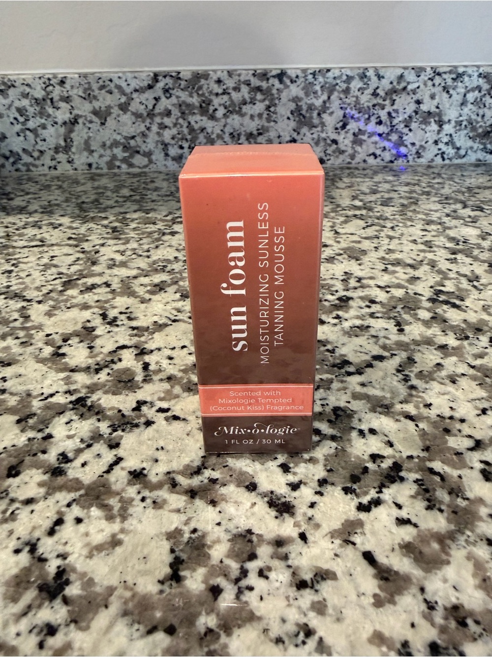 Mixologie Sun Foam Moisturizing Sunless Tanning Mousse - Coral Orange 30 mL